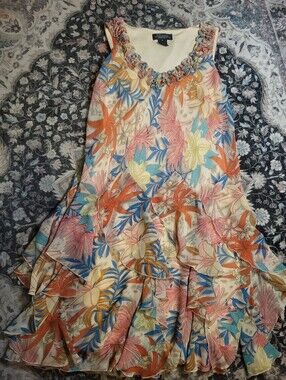 Cream Midi Dress